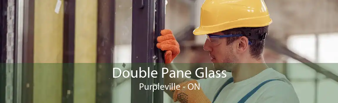 Double Pane Glass Purpleville - ON