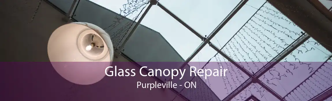 Glass Canopy Repair Purpleville - ON