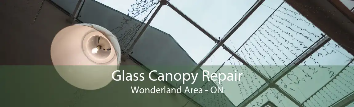 Glass Canopy Repair Wonderland Area - ON