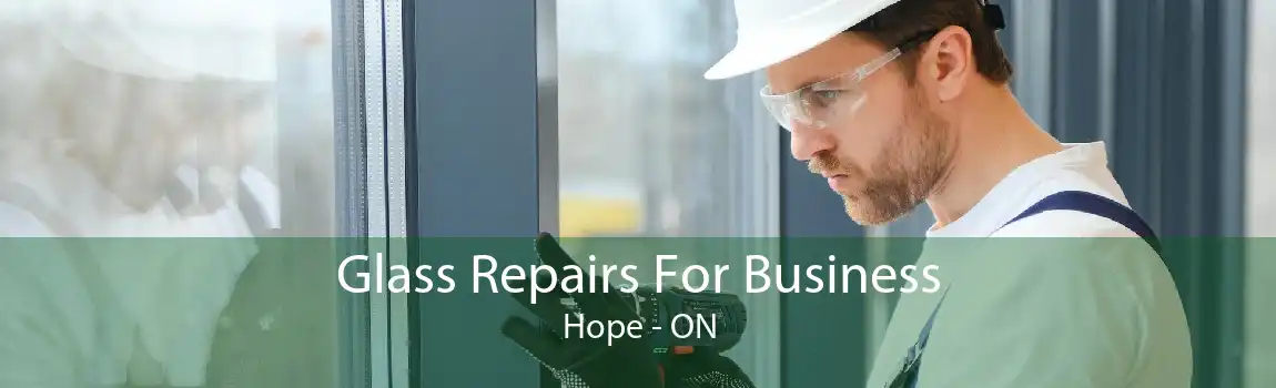 Glass Repairs For Business Hope - ON