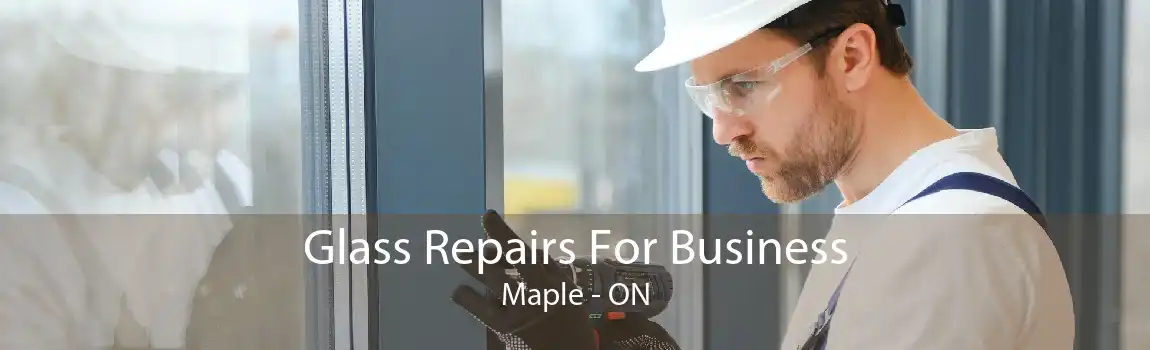 Glass Repairs For Business Maple - ON