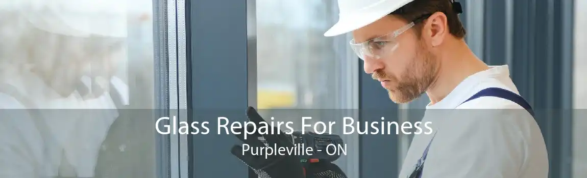 Glass Repairs For Business Purpleville - ON