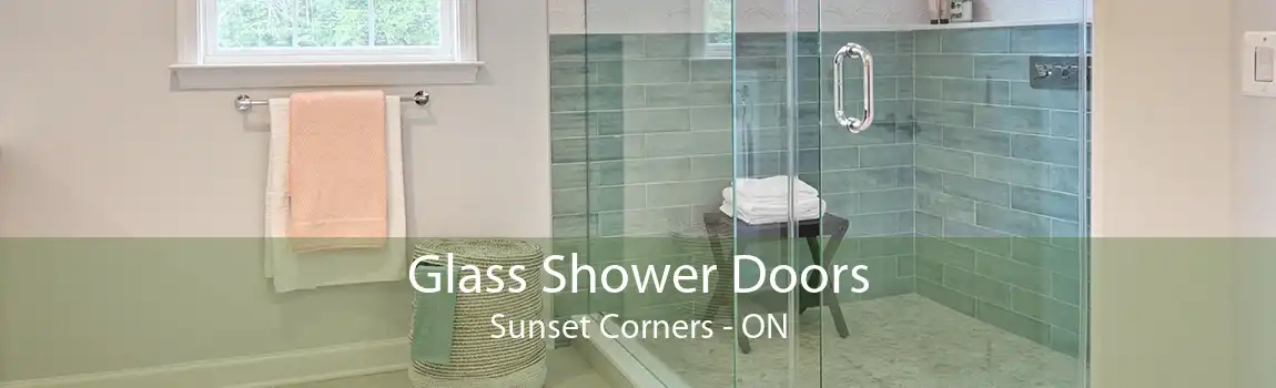 Glass Shower Doors Sunset Corners - ON