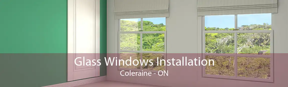 Glass Windows Installation Coleraine - ON