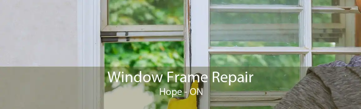 Window Frame Repair Hope - ON