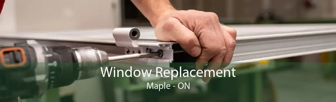 Window Replacement Maple - ON