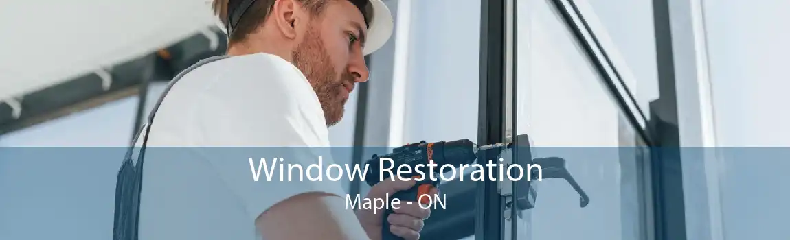 Window Restoration Maple - ON